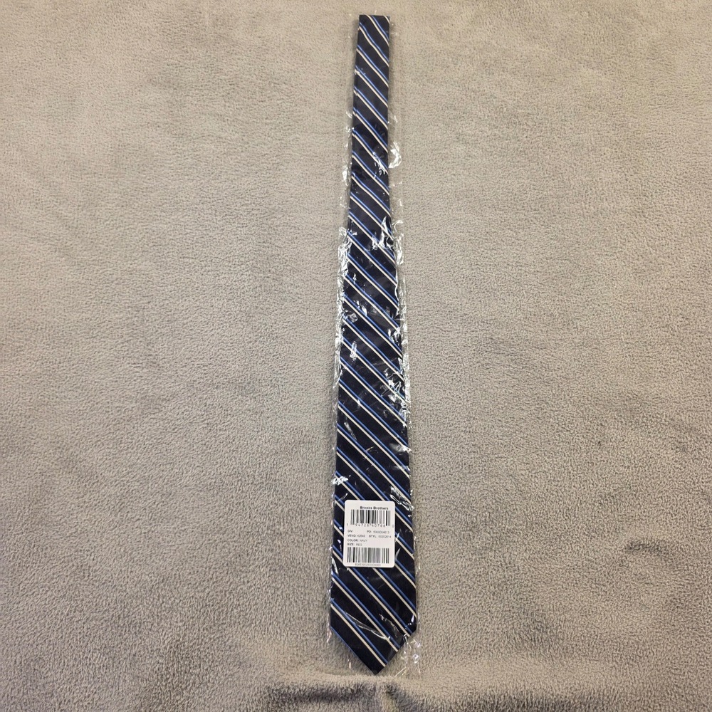 Warner Bros Pinky and the Brain Tie Mens Navy Green Argyle Vintage 90s Silk Tie - Picture 5 of 5